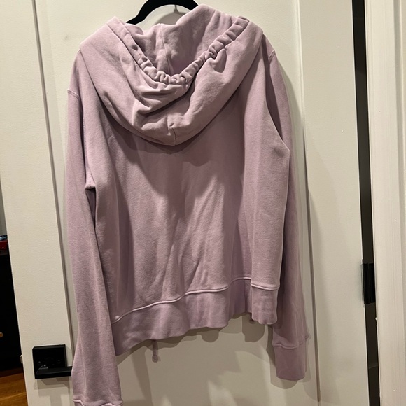 Nili Lotan Callie Zip Up Hoodie Lavender - Picture 10 of 11
